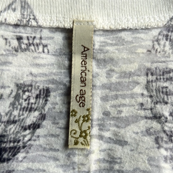 3 sheer tops, white, blue, and black - Picture 3 of 9